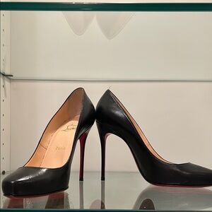 Christian Louboutin Black Stiletto Heels